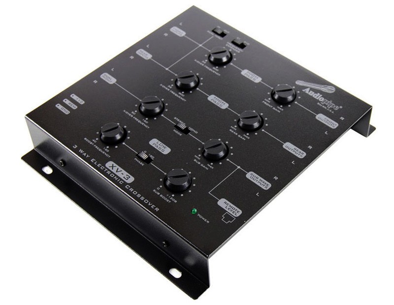 Crossover Audiopipe 3 Vias/Remoto Precio Guatemala