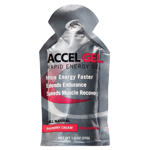 Gel Accel Gel Raspberry Cream 40Mg Cafeina | Precio Guatemala | Kemik