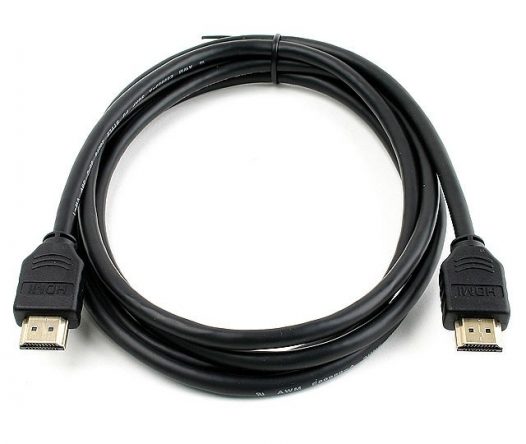 Cable HDMI* 4K con filtros de ferrita y cable tipo cordón, de 15 m