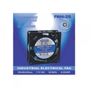 Ventilador TMC 80X25mm delgado 5 aspas 110vac, 0.25A thumbnail