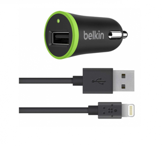 CARGADOR PARA CARRO BELKIN CON CABLE V8