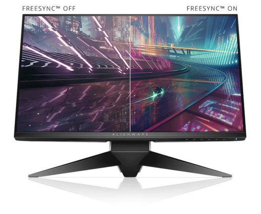 Monitor para juegos Alienware 240Hz 24.5 pulgadas Full HD con tecnología  IPS, gris oscuro - El lado oscuro de la luna - AW2521HF : Precio Guatemala