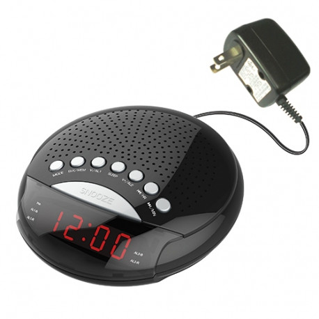 Karcher UR 1308 - Radio Despertador con Reproductor de CD y Radio FM  (Memoria para 20 emisoras) – Despertador con Alarma Dual, Cargador USB y  función