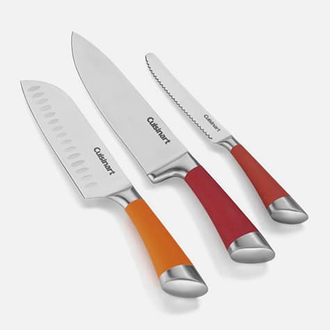 Nordic Guatemala - Set de Cuchillos Profesionales Acero Inoxidable 5CR15MOV  PRECIO: Q 875.00 Set completo de cuchillos de cocina de acero grado  alimenticio, hecho para todo tipo de cortes y la durabilidad