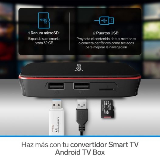 Tv Stick Convertidor Smart Tv Dispositivo Streaming Hdmi
