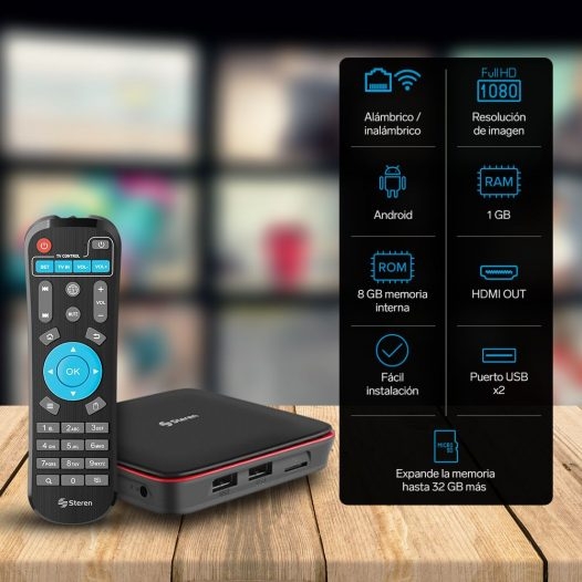 Convertidor Smart TV marca Steren  Precio Guatemala - Kemik Guatemala -  Compra en línea fácil
