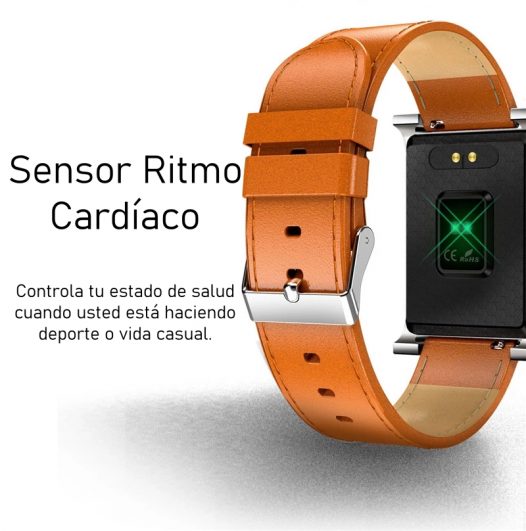 Smartwatch cuero best sale