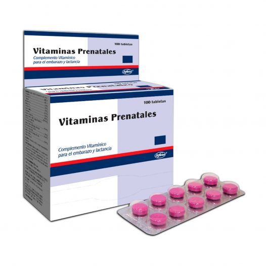 Vitaminas Prenatales Infasa (100 Tabletas)  Precio Guatemala - Kemik  Guatemala - Compra en línea fácil