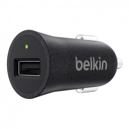 Cargador USB 2.4A de Auto Belkin Negro