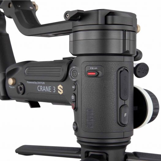 D&F Gimbal estabilizador de aleación de aluminio para cámara réflex  digital, cámara de acción, kit de fabricación de películas de video para  héroe