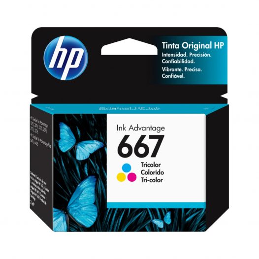 Cartucho HP 667 Tricolor | Precio Guatemala