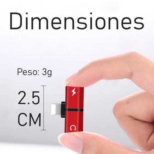 Adaptador para Iphone Lightning 2 en 1  Precio Guatemala - Kemik Guatemala  - Compra en línea fácil