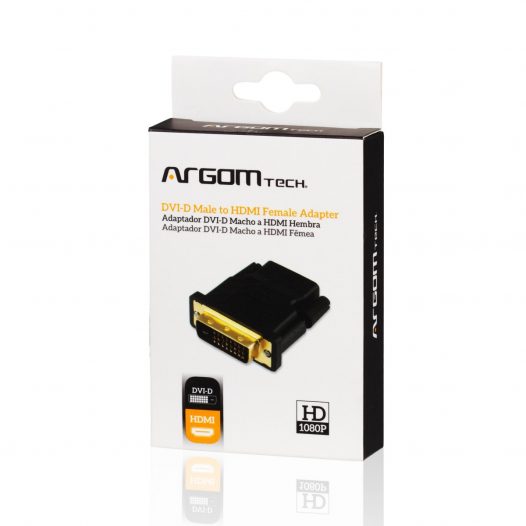 Argom Adaptador DVI-D Macho a HDMI Hembra  Precio Guatemala - Kemik  Guatemala - Compra en línea fácil
