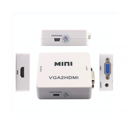 Adaptador HDMI a VGA con corriente Guatemala