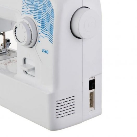 Máquina de coser eléctrica Brother JS60 Blanco y Azul Gollo Costa Rica