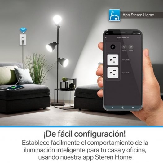 Enchufe inteligente Steren Wi-Fi doble - Guatemala