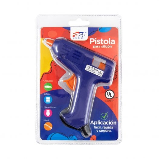 Ferrestock Pistola Silicona Con Bateria FSKPTF003 10W Azul