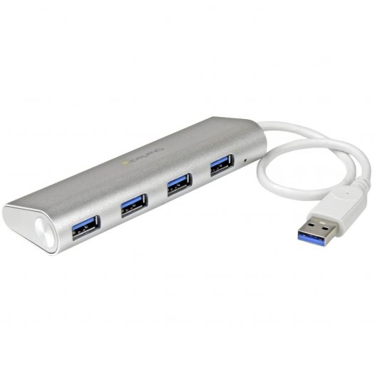 Hub Extensor USB 3.0 StarTech 4 Puertos 3 USB-A y 1 USB-C