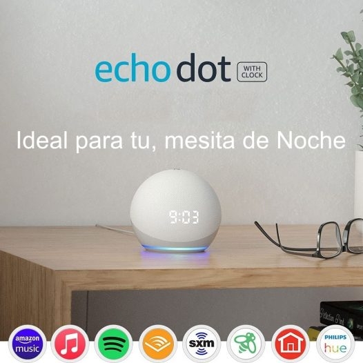 Echo Dot 4th Gen con Reloj, Alexa  Precio Guatemala - Kemik  Guatemala - Compra en línea fácil