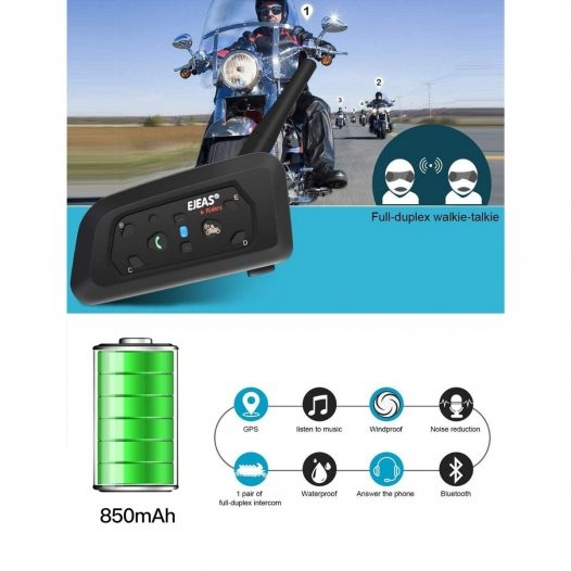 Intercomunicador Bluetooth para Moto V6 Pro