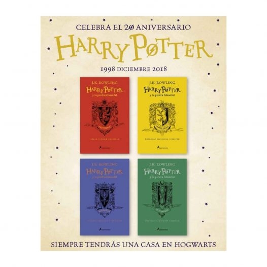 HARRY POTTER Y LA PIEDRA FILOSOFAL (EDICIÓN GRYFFINDOR) 20 AÑOS DE MAGIA, J.K. ROWLING, Salamandra Infantil y Juvenil