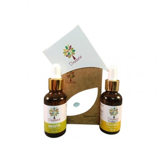 D'Natura Kit de Aceites Menta + Romero | Precio Guatemala