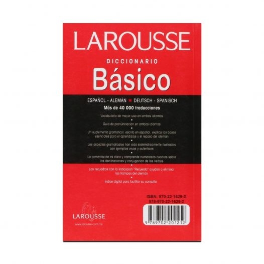 Diccionario Básico Escolar : Ediciones Larousse: : Libros