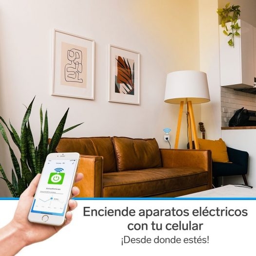 Enchufe inteligente Wi-Fi con medidor de consumo eléctrico - Guatemala