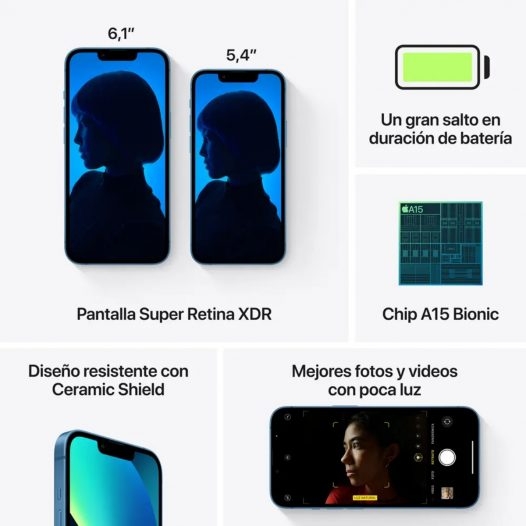 Apple iPhone 13 4GB RAM + 128GB ROM  Precio Guatemala - Kemik Guatemala -  Compra en línea fácil