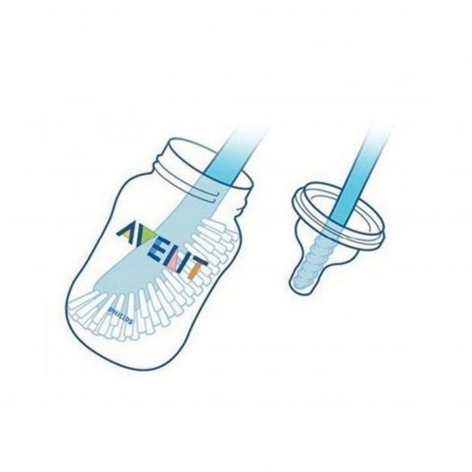 Cepillo Philips AVENT para limpiar biberones y tetinas