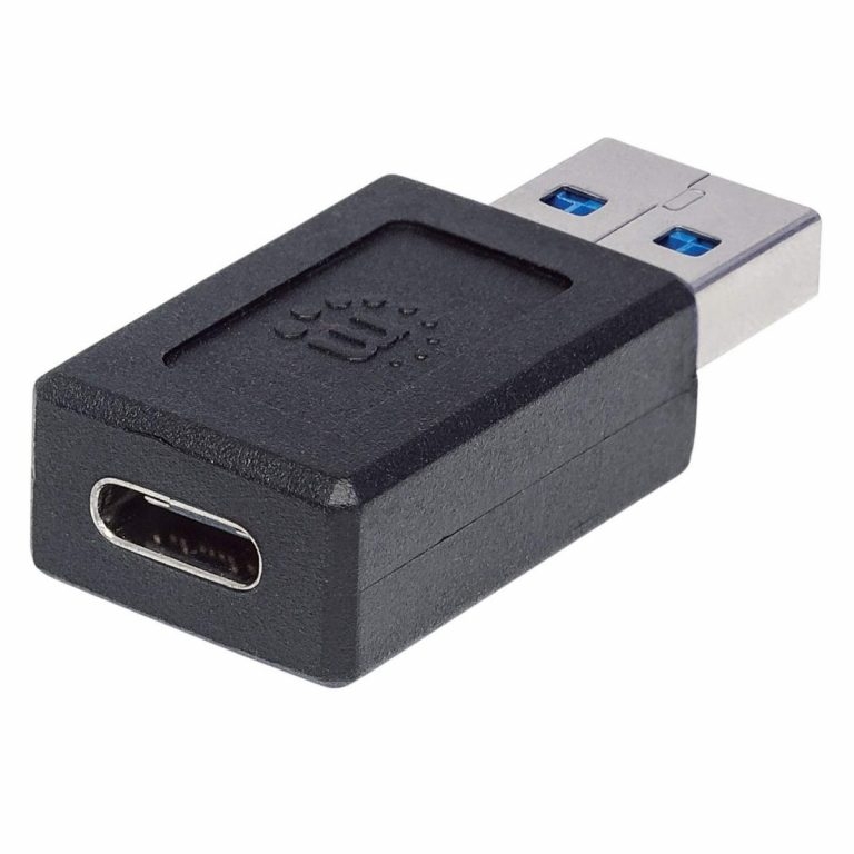 Manhattan Adaptador De Usb A A Usb C Negro Precio Guatemala Kemik