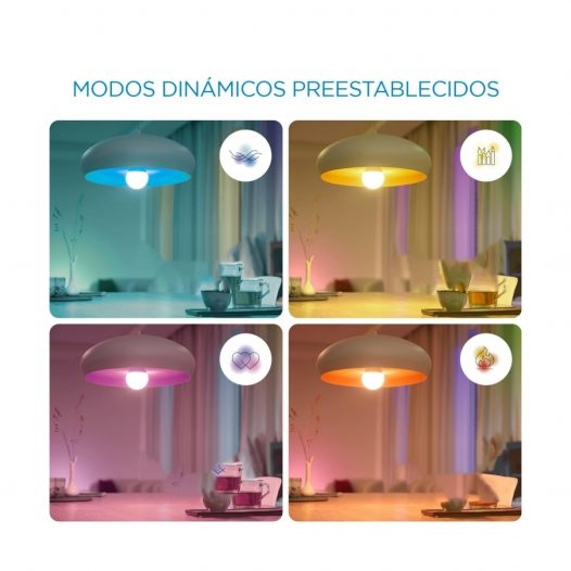 VTA Bombilla Inteligente LED RGB 9W E27  Precio Guatemala - Kemik  Guatemala - Compra en línea fácil