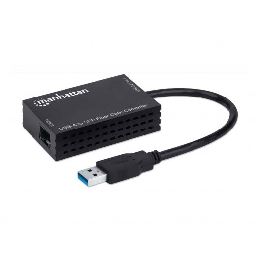 Manhattan Adaptador de USB-A a USB-C Negro  Precio Guatemala - Kemik  Guatemala - Compra en línea fácil