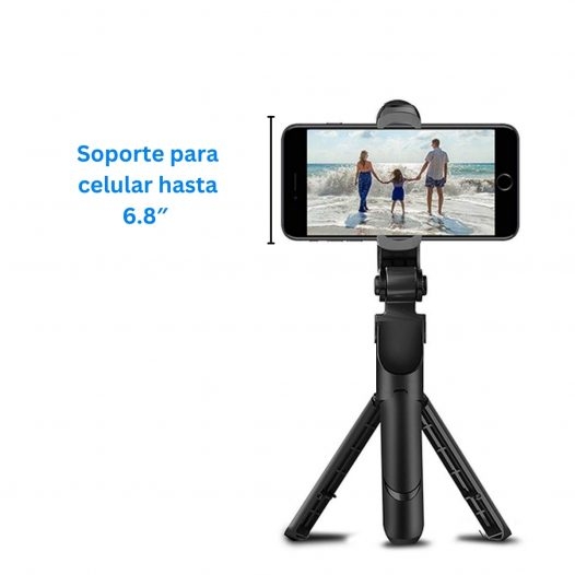 Stand Palo Selfie con Trípode Bluetooth  Precio Guatemala - Kemik  Guatemala - Compra en línea fácil