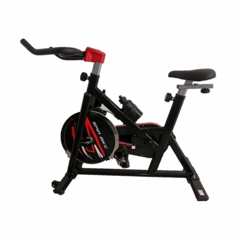 yellow and black spin bike