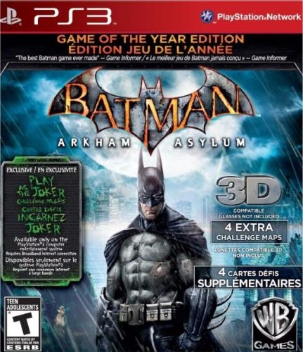 Videojuego Batman Arkham Asylum PS3 | Precio Guatemala