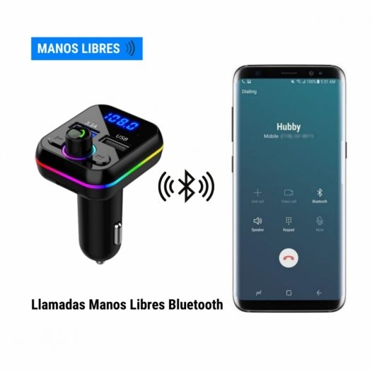 Transmisor De Audio Bluetooth Con Conector De 3,5 Mm Y Manos Libres 4smarts  con Ofertas en Carrefour