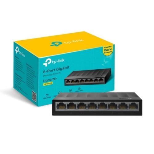 Tp-Link Switch 8 Puertos 10/100/1000Mbps Ls1008G