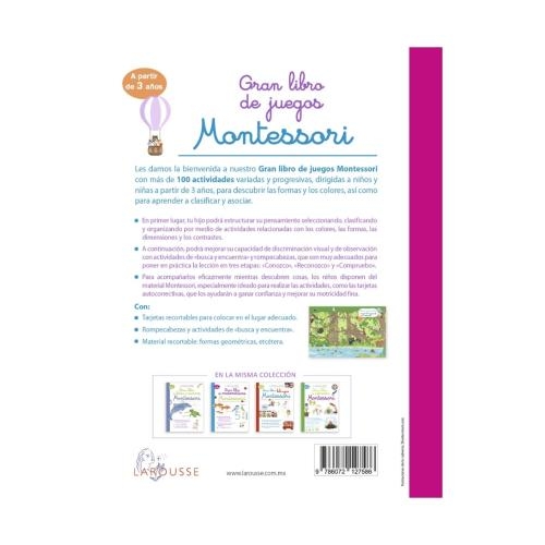 Gran libro Montessori de juegos de Carine Girac-Marinie