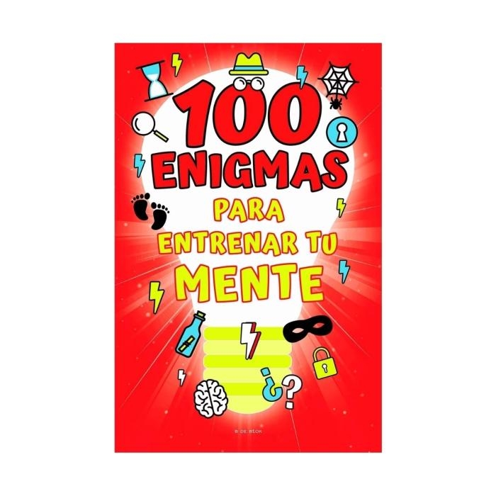 100 Enigmas Para Entrenar Tu Mente | Precio Guatemala | Kemik