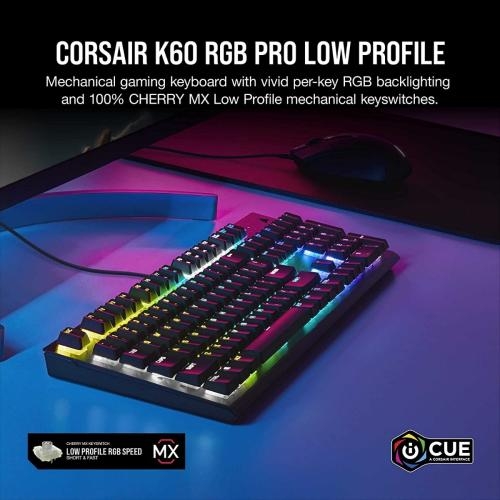 Teclado Gamer Corsair K60 Pro RGB - Negro. Al mejor precio en Paraguay.
