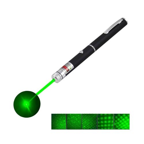  Cowjag Puntero láser verde de largo alcance, puntero láser de  alta potencia de 6,561.7 ft, puntero láser verde recargable para  senderismo, juguete láser para gatos, carga USB (luz verde) : Juguetes