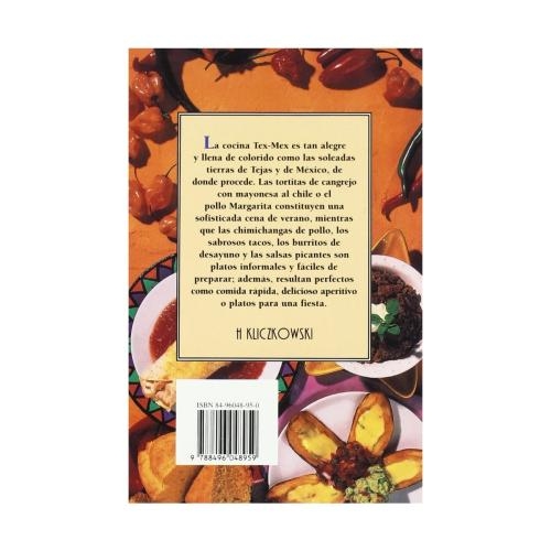 LIBRO DE RECETAS COCINA TEX-MEX, EN ESPAÑOL 