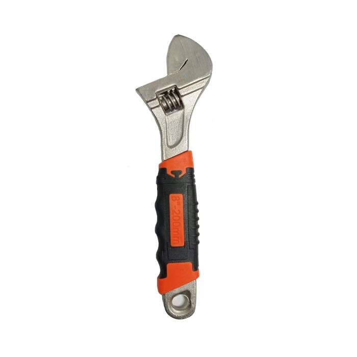 Llave de Cangrejo Cromada 8" Naranja | Precio Guatemala | Kemik