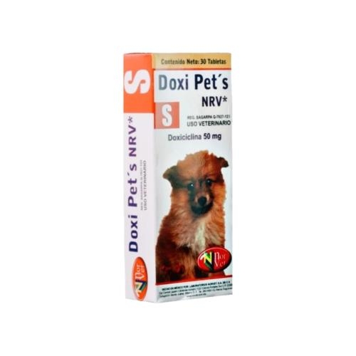 Norvet Doxi Pets S 50 Mg, Antibiótico de | Precio Guatemala | Kemik