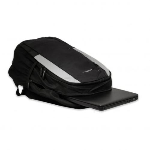   Basics Mochila para portátil de 15 pulgadas y bolsa de  hombro compacta para laptop con bolsillos de almacenamiento para accesorios  (14 pulgadas - 14.0 in), color negro, 1 paquete : Electrónica