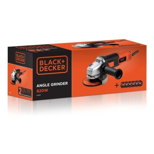 PULIDORA 4-1/2 PULG 820W BLACK+DECKER G720K-B3