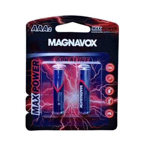 Pilas Alcalinas AAA x2 1.5V No Recargable Maxell - 723807