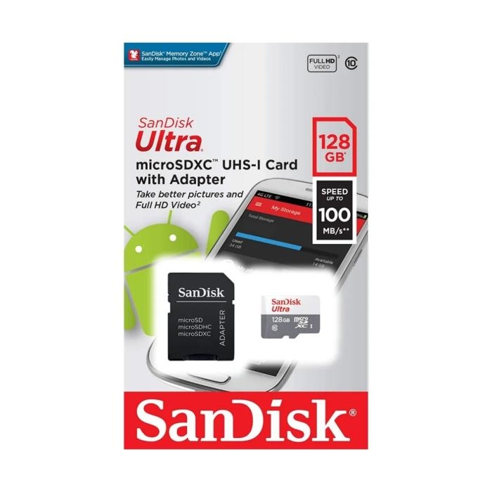 256gb Memorias Micro Sd Sandisk Originales Clase 10 - 4k