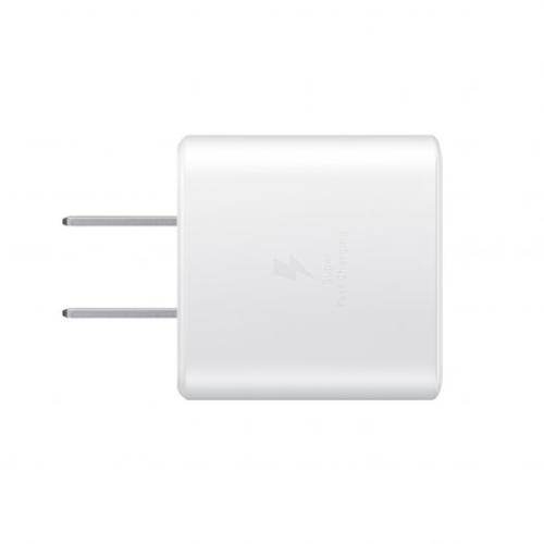 Cargador Samsung Adaptador de viaje USB C a USB C 45W 5A Blanco